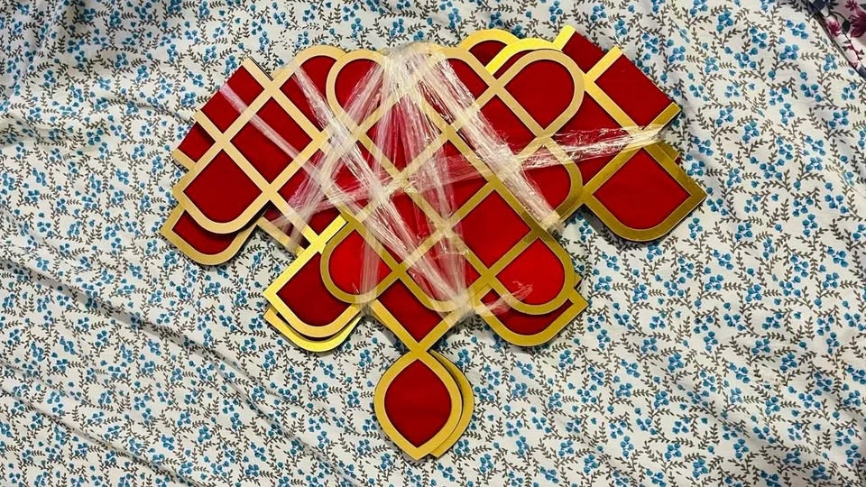 Elegant Reusable Rangoli Panel for Sale - photo 3
