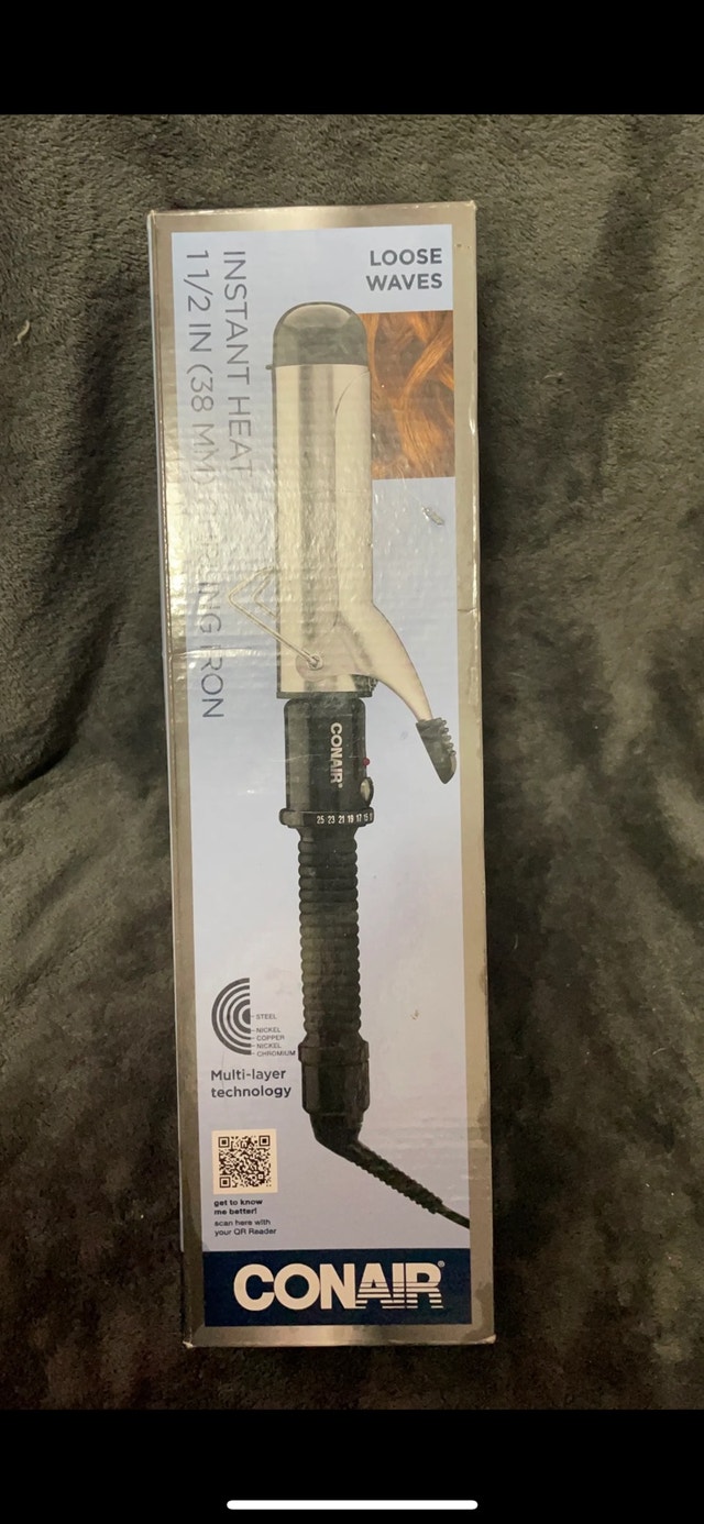 Conair Instant Heat Curling Iron 1 1/2 inch