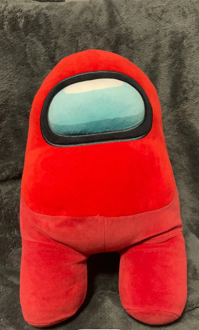 Red Among Us Plush Toy