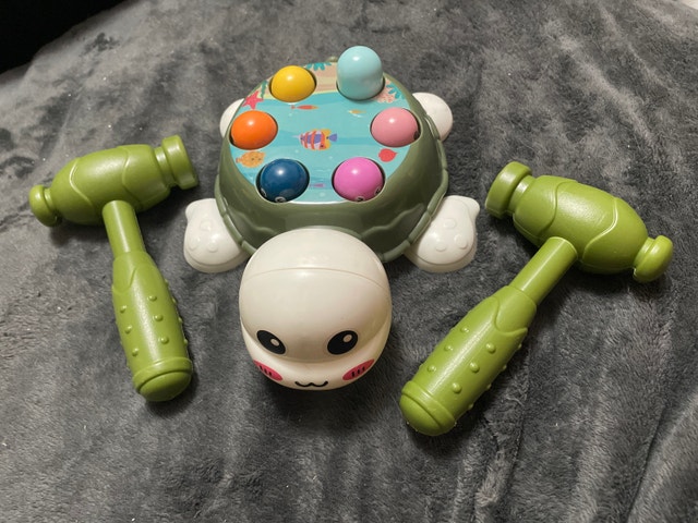 Popup Hammer Turtle Toy