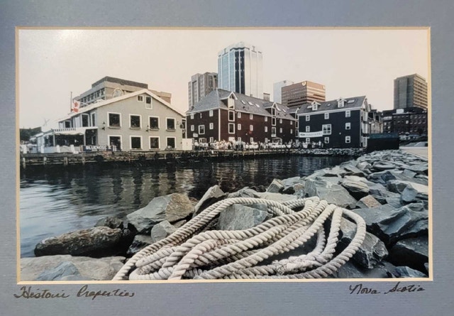 Framed Atlantic Heritage print artwork