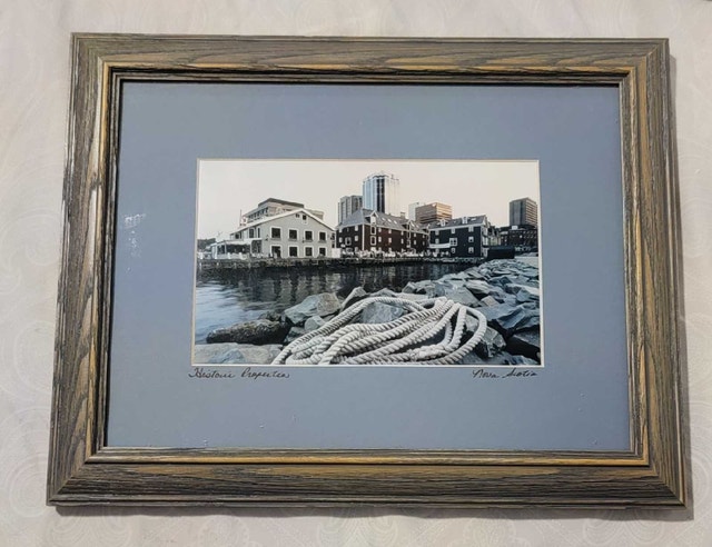 Framed Atlantic Heritage print artwork - photo 2