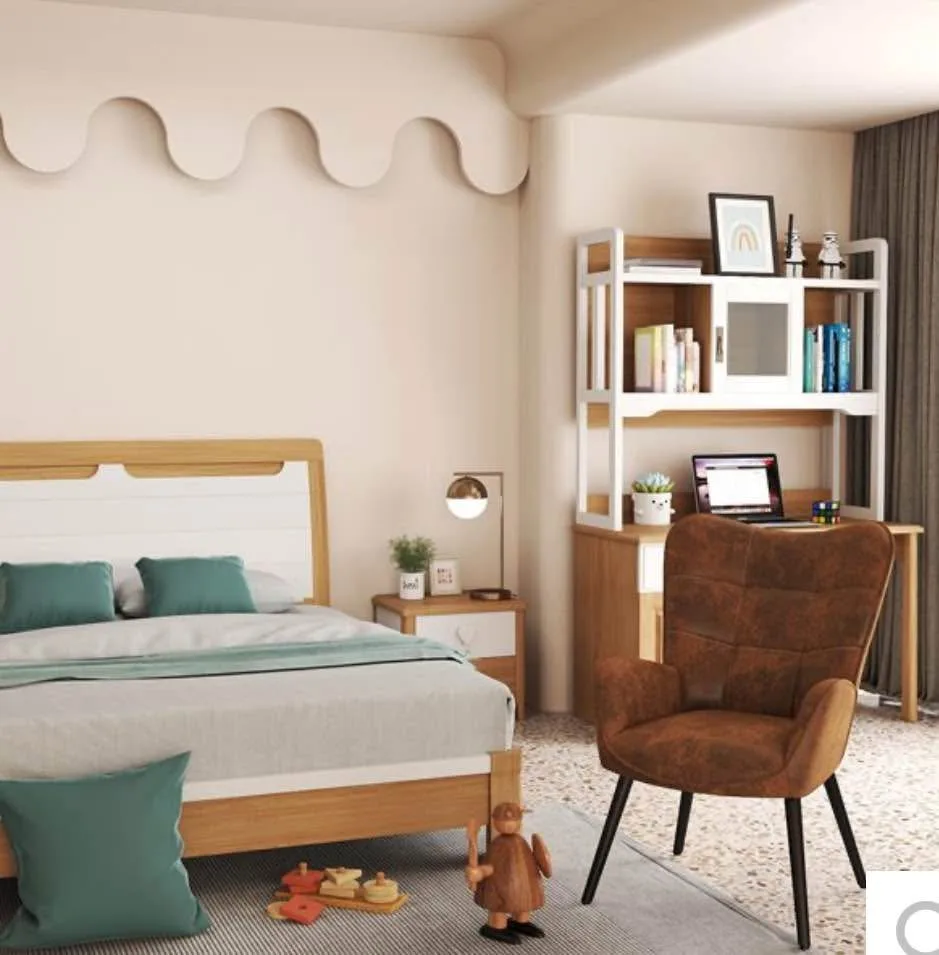 Brown Wingback Accent Chair image indicator(3)