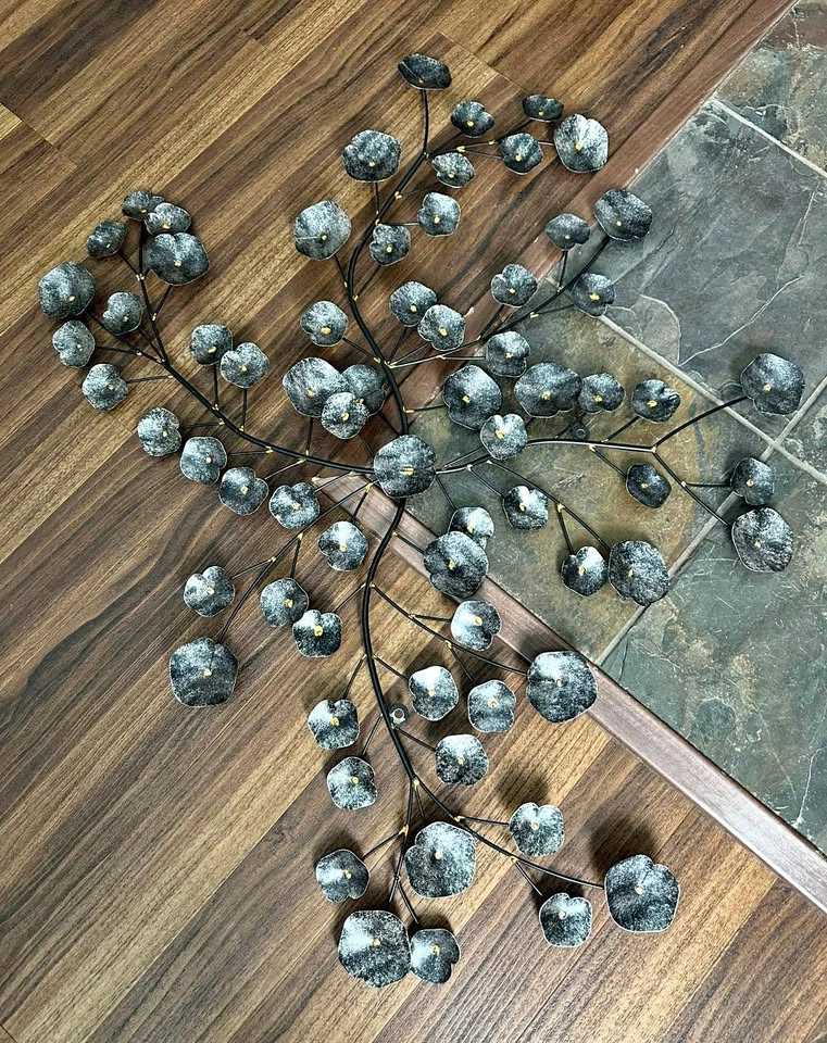 Metal Floral Wall Art