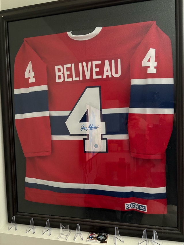 Autograph Jean Béliveau Jersey