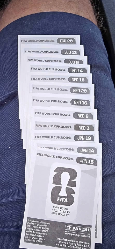 ⚽️⚽️2026 World Cup Stickers Panini Start up