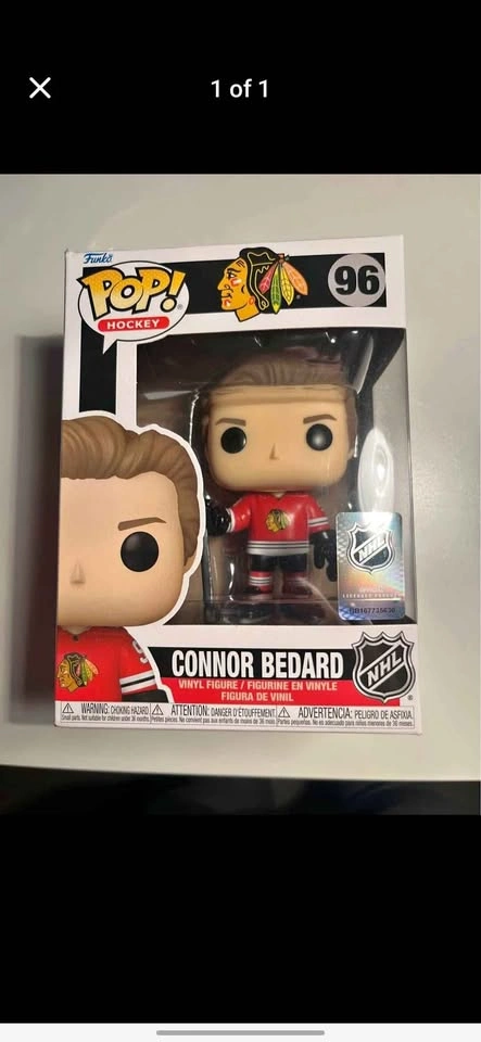 Connor Bedard Funko Pop - photo 2