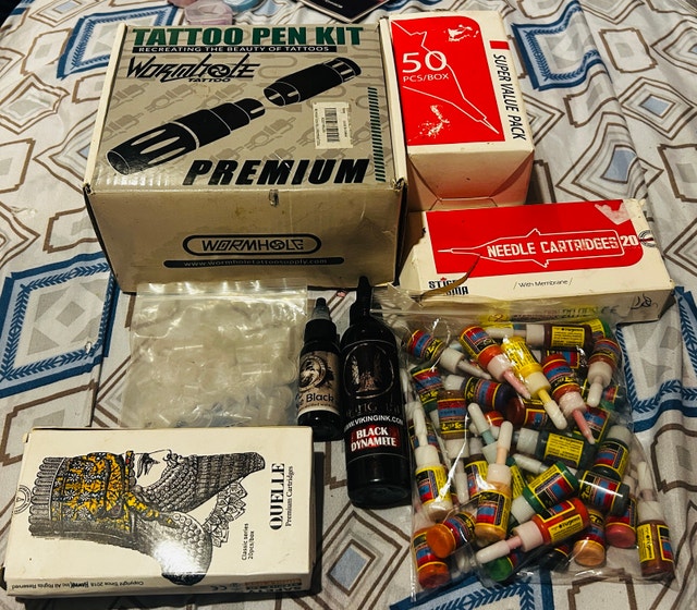 Wormhole Tattoo Pen Kit + Accessories - photo 5