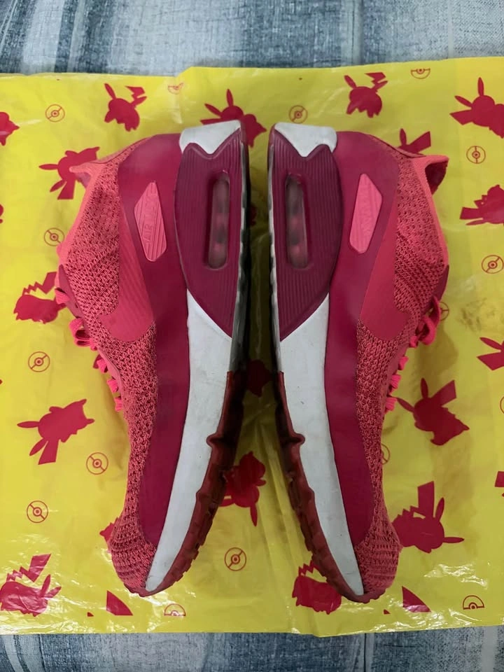 Nike Air Max 90 Ultra 2.0 Flyknit Bright Crimson Size US 10 - photo 2