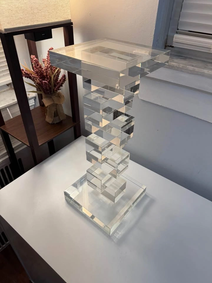 John Richard Martini Crystal Side Table - photo 2