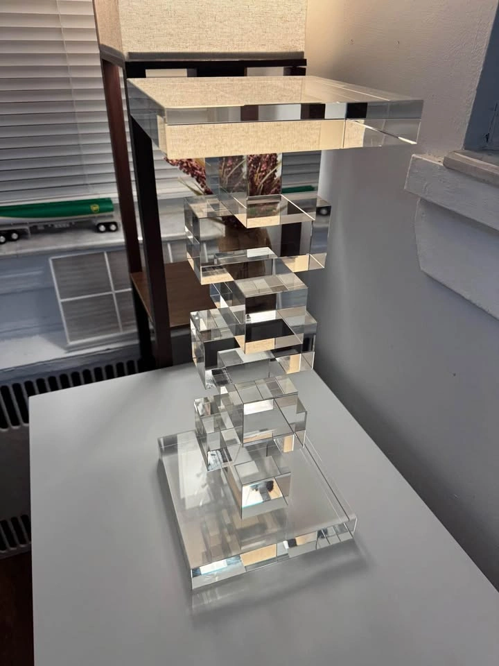 John Richard Martini Crystal Side Table - photo 5