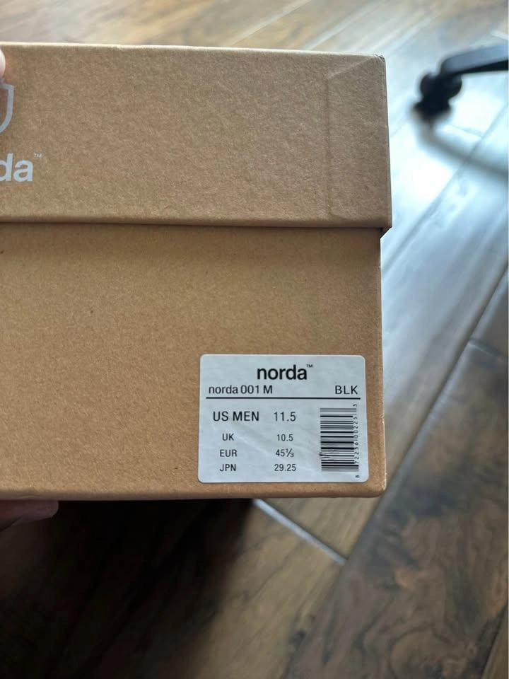 Norda 001 trsil running shoes 11.5 - photo 2