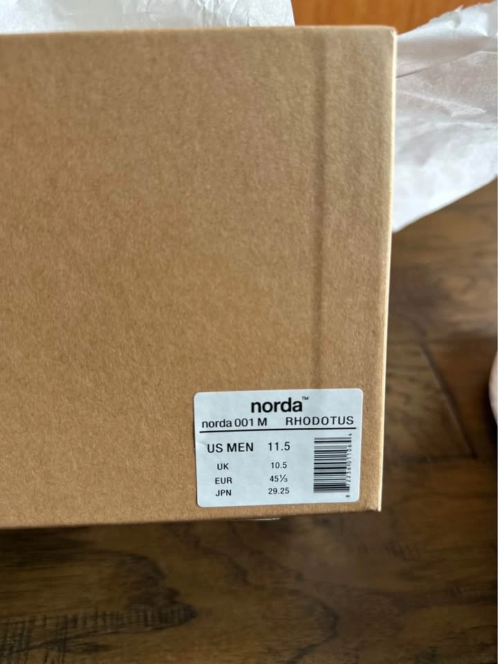 Norda 001 trail running shoes 11.5 - photo 2