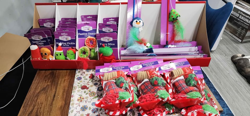 X MAS CAT TOYS STUFFERS - photo 2