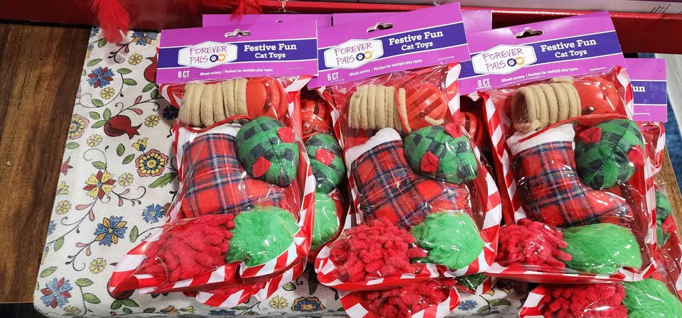 X MAS CAT TOYS STUFFERS - photo 3