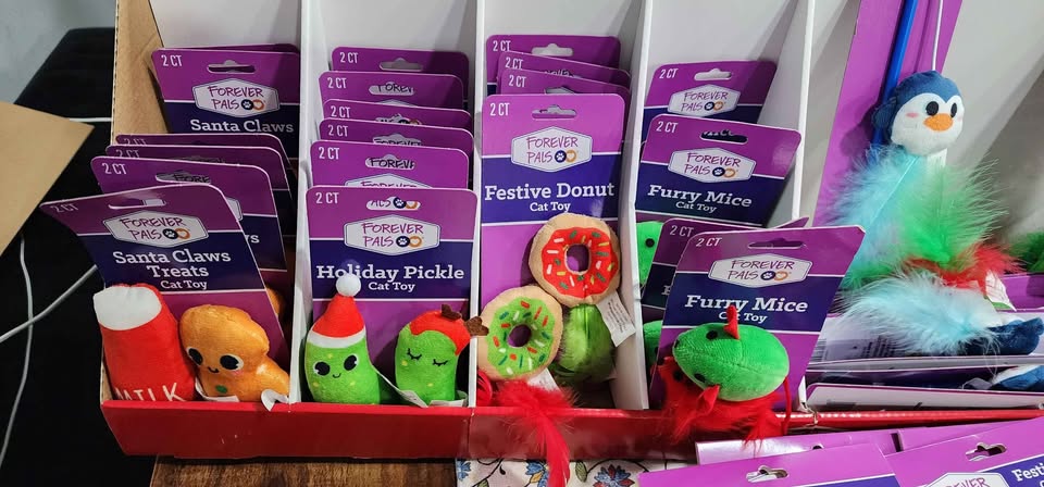 X MAS CAT TOYS STUFFERS - photo 5