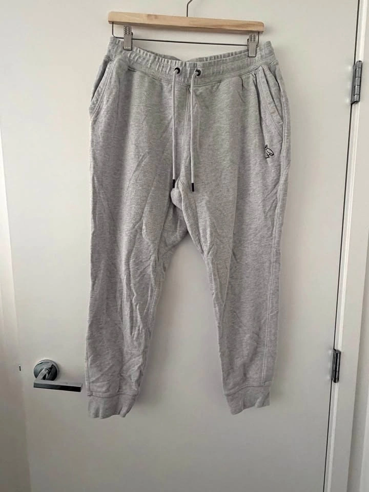 ⚽ Mens LARGE OVO Grey Sweatpants