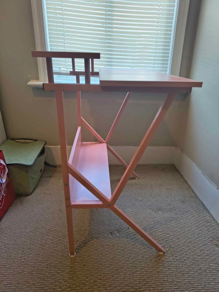 Pink Multi-Tier Computer Desk - photo 3