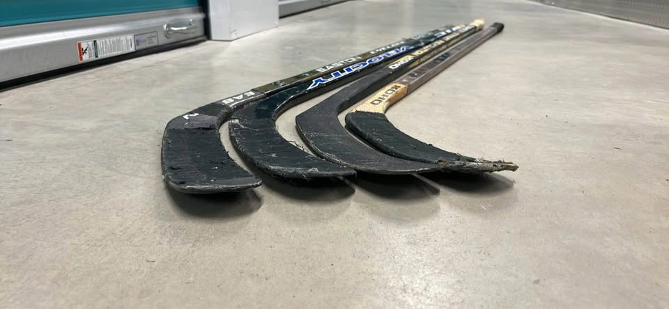 4x Vintage/Street Hockey Stick Bundle - photo 3