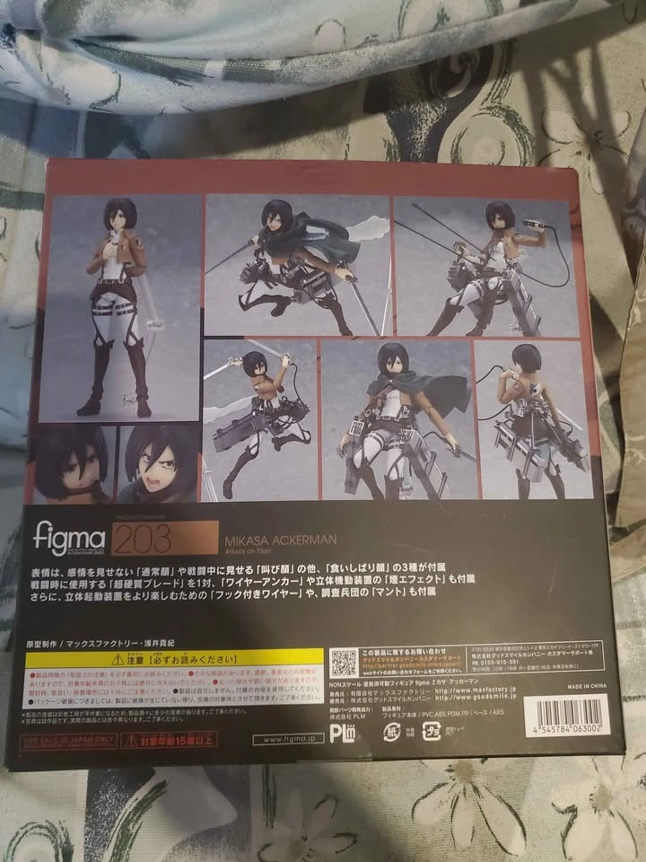 Mikasa Ackerman Figma Figure - photo 2
