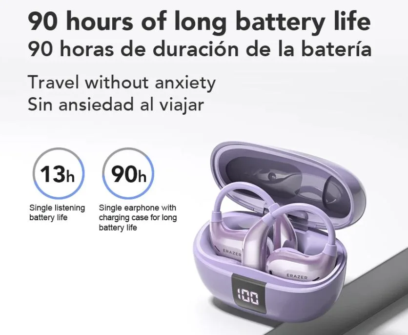 Lenovo ERAZER Bluetooth Earbuds - Brand New image indicator(2)