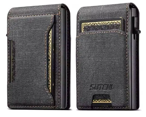 Wallet Push-out Card High quality Card Holder - New thumbnail