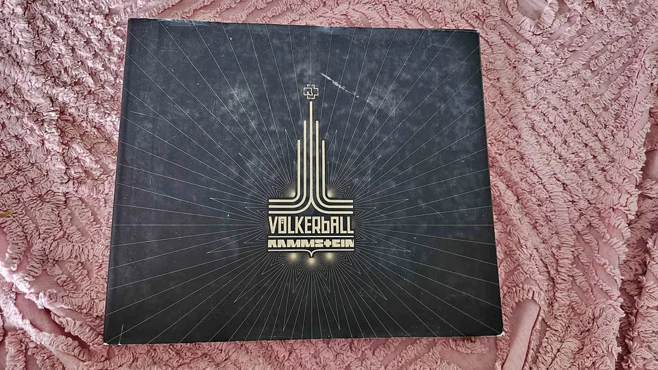 Rammstein volkerball book with cds/dvds