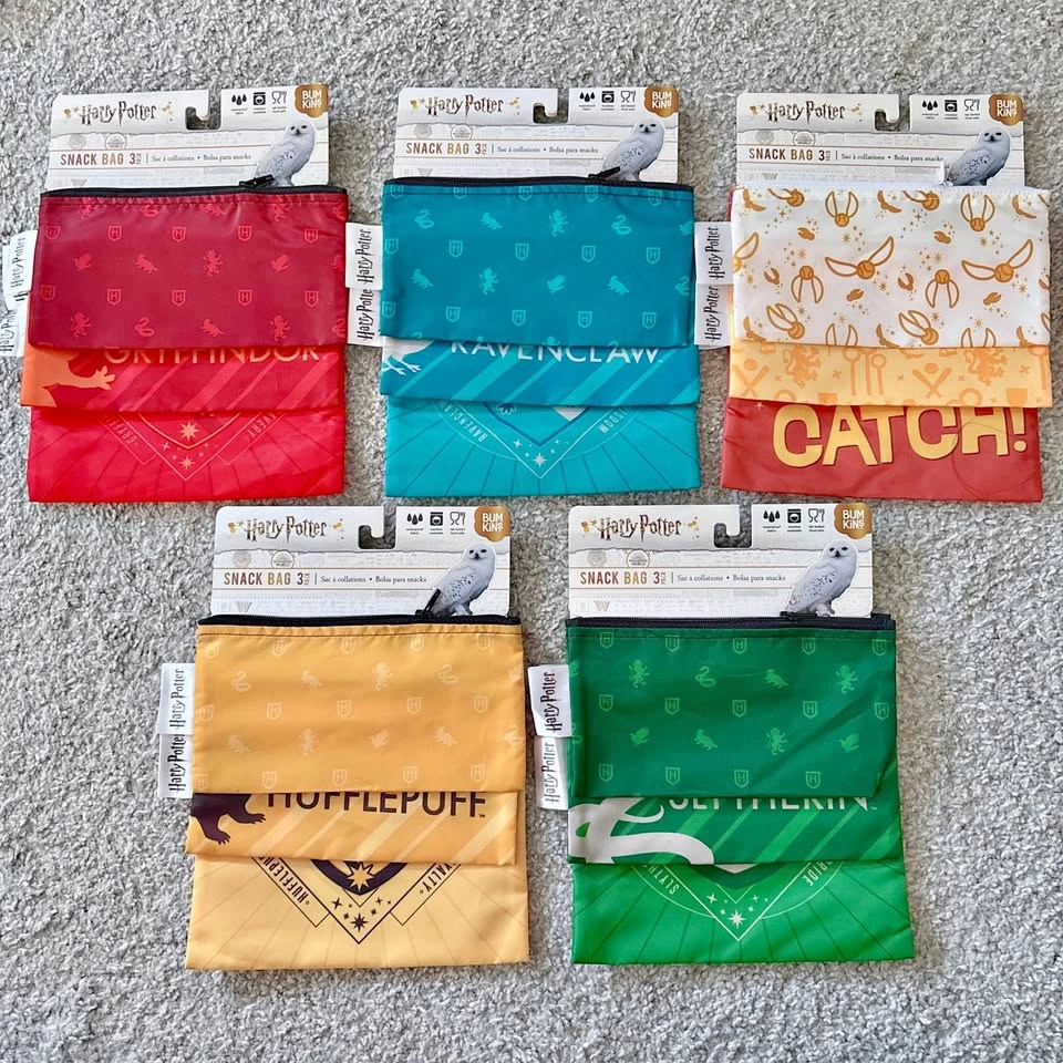 Brand new BUMKINS x Harry Potter reusable snack bags 3-pk ⚽️