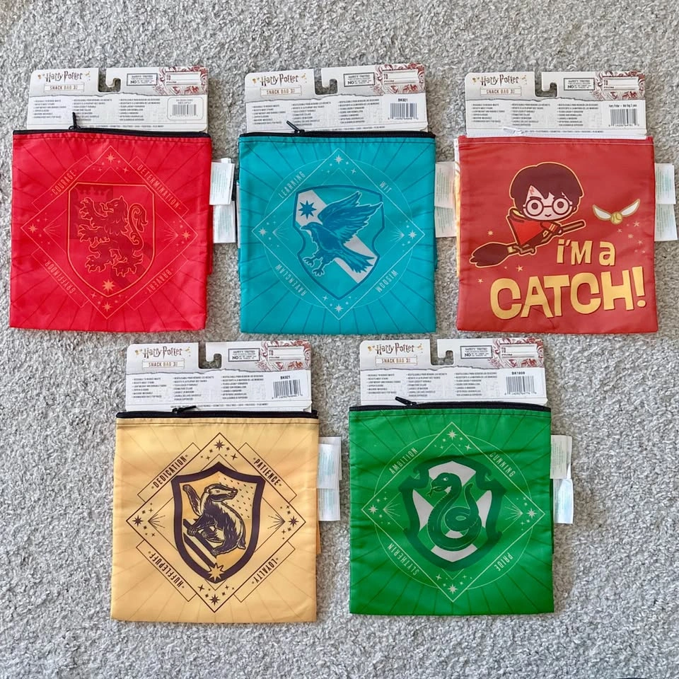 Brand new BUMKINS x Harry Potter reusable snack bags 3-pk ⚽️ - photo 2