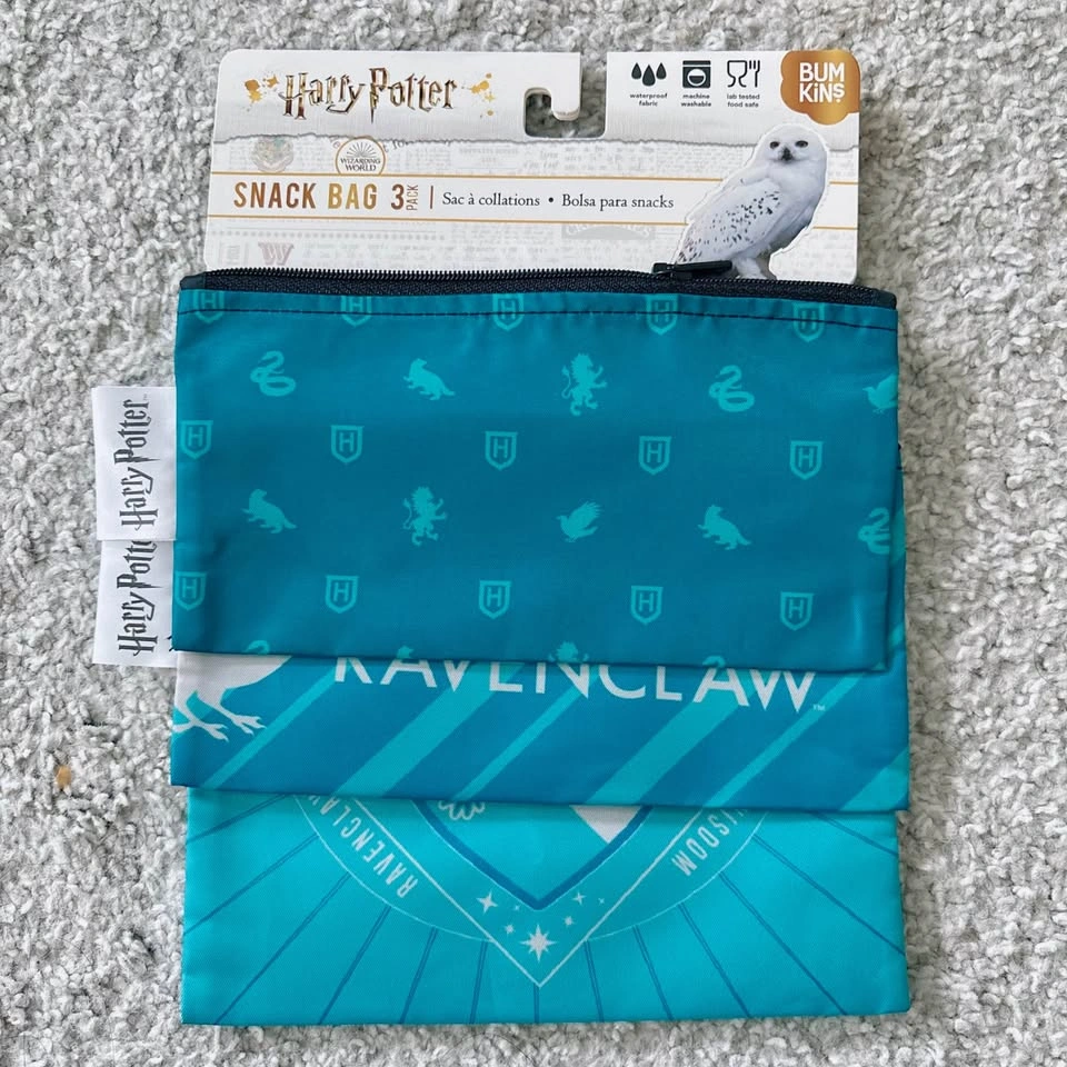 Brand new BUMKINS x Harry Potter reusable snack bags 3-pk ⚽️ - photo 5