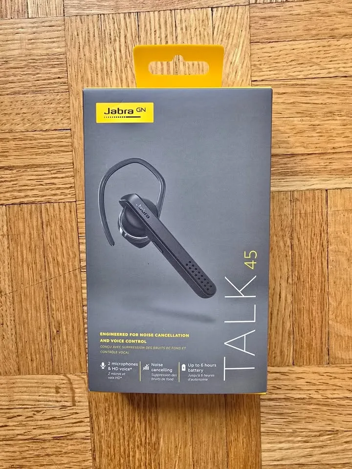 Jabra Talk 45 Bluetooth Headset thumbnail