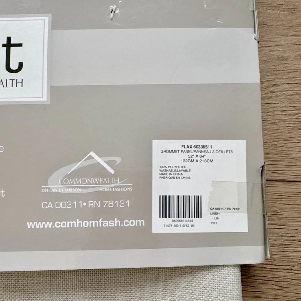 2 brand new grommet drapery panels 84” ⚽️ - photo 4