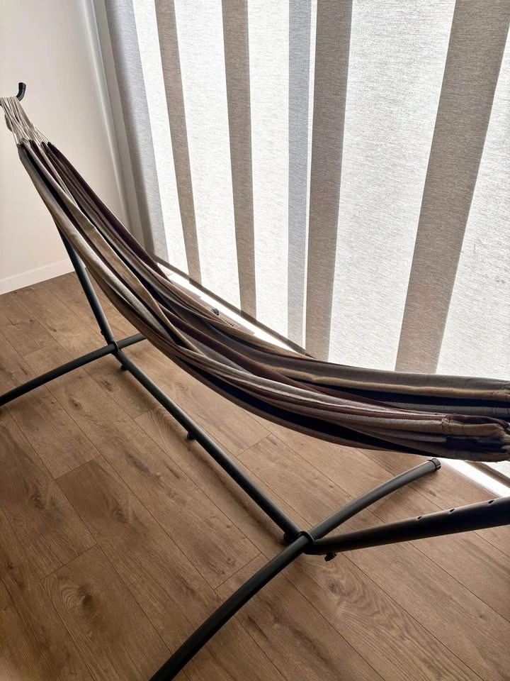 New double hammock 9ft steel stand and carrying case ⚽️ - photo 3