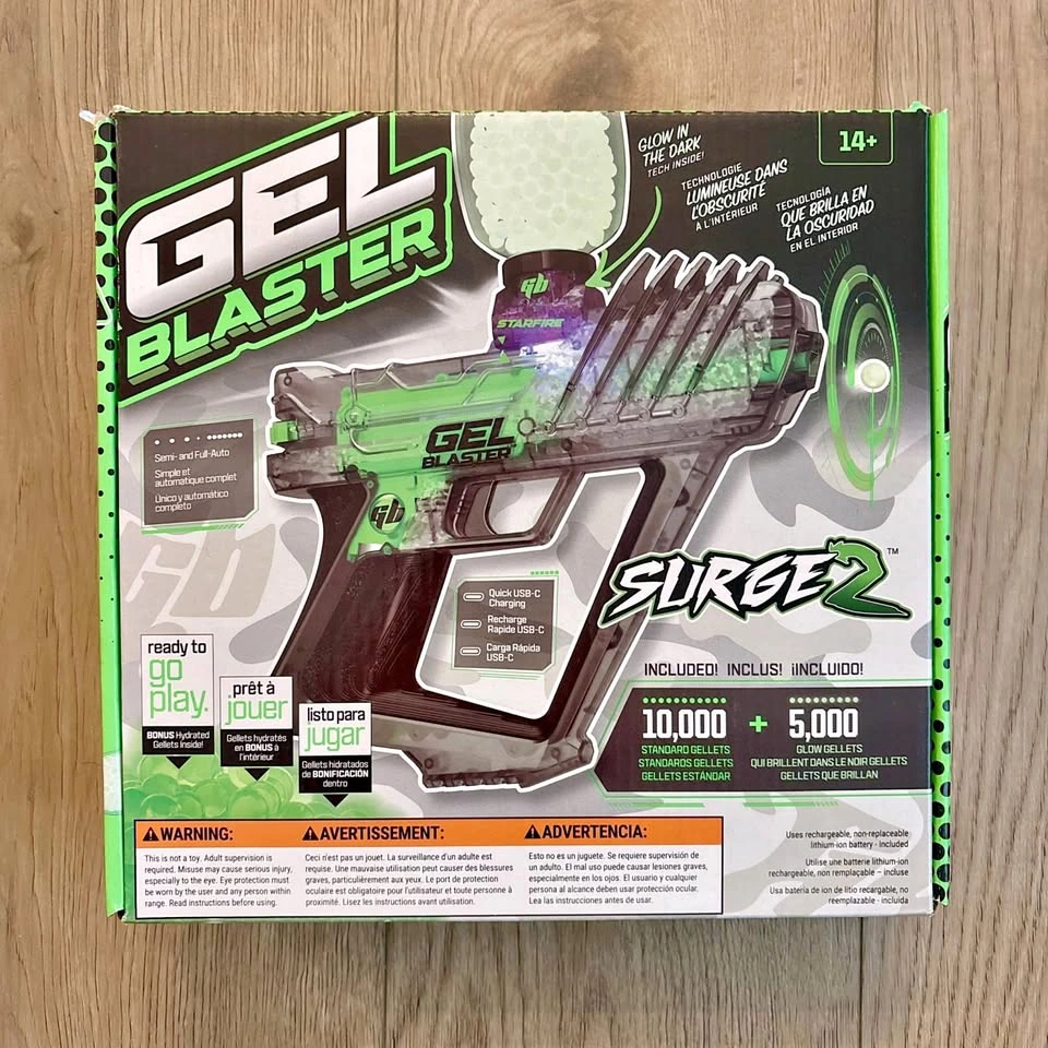 Brand New Gel Blaster Surge 2 Water Gellet Blaster ⚽️
