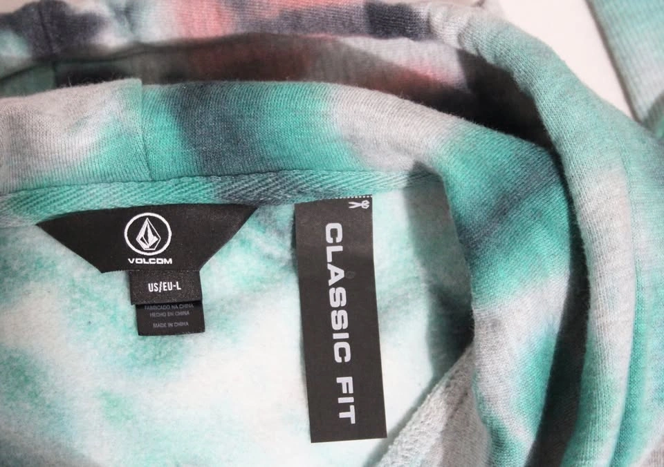 Volcom Tie Dye Hoodie Mens/Youth Boys Size S/M/L NEW - photo 2