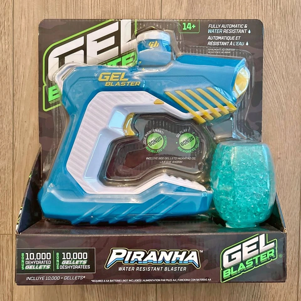 Brand New Gel Blaster Piranha Gellet Water Blaster Gun ⚽️