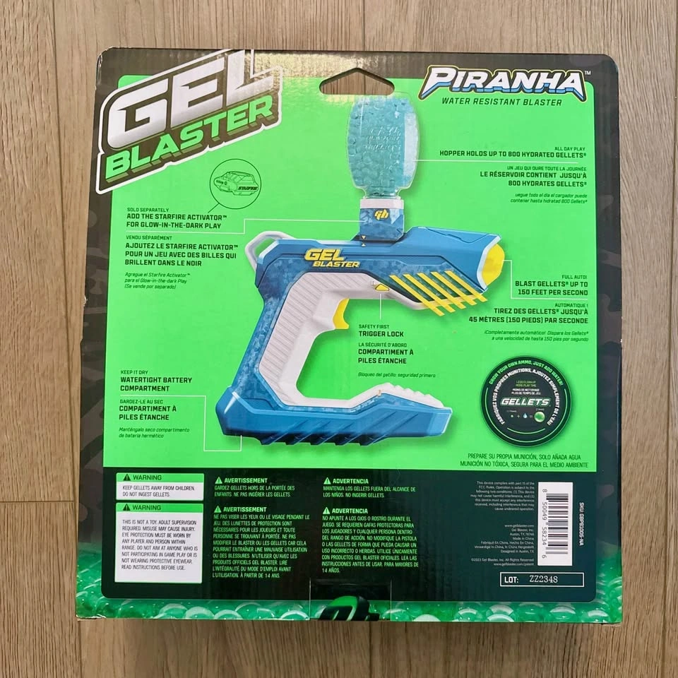 Brand New Gel Blaster Piranha Gellet Water Blaster Gun ⚽️ - photo 2