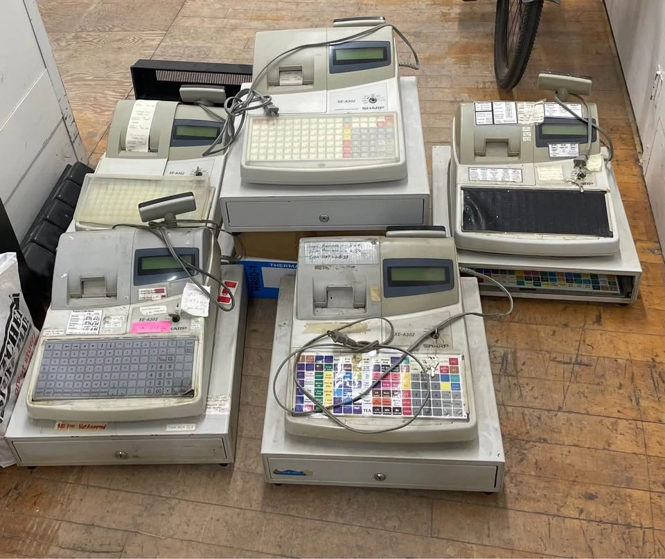 Starting at $10 cash registers Sharp XE-A302 - photo 2