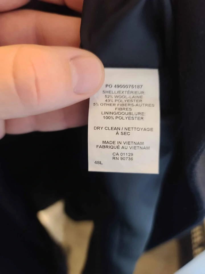 Calvin Klein pea coat 48L - photo 3