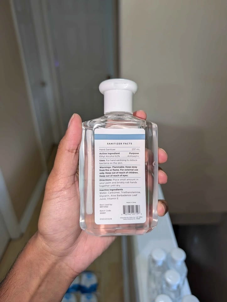 6 Big Bottles of Aloe Hand Sanitizer - New - photo 2