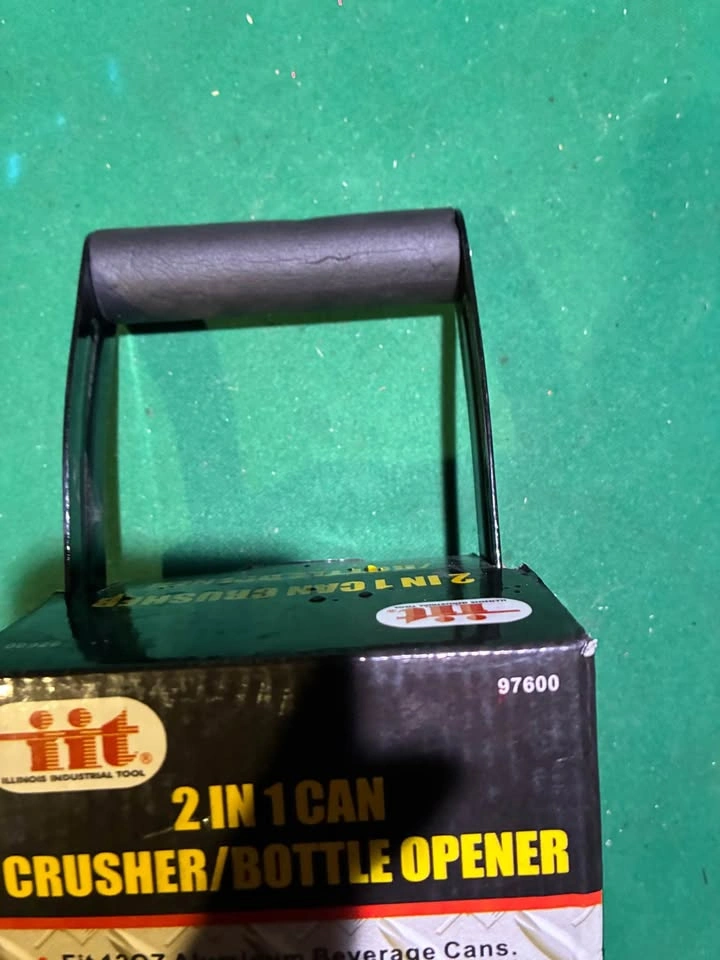 New IIT can crusher with bottle opener and mounting hardware - photo 3