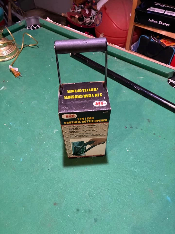 New IIT can crusher with bottle opener and mounting hardware - photo 5