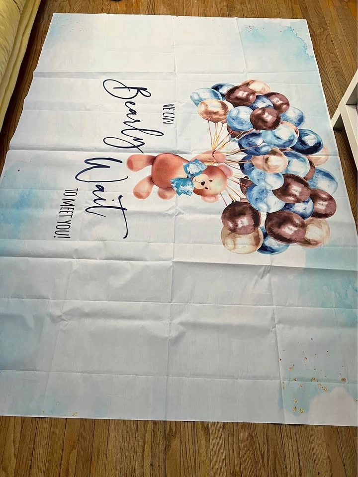 ⚽ We can Bearly Wait Banner - New