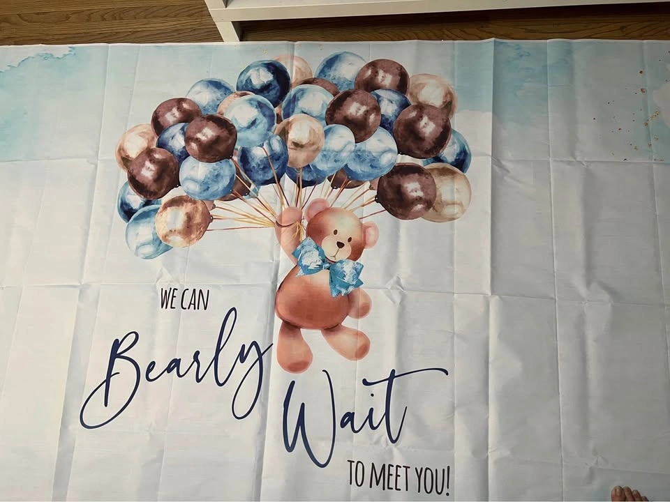 ⚽ We can Bearly Wait Banner - New - photo 2