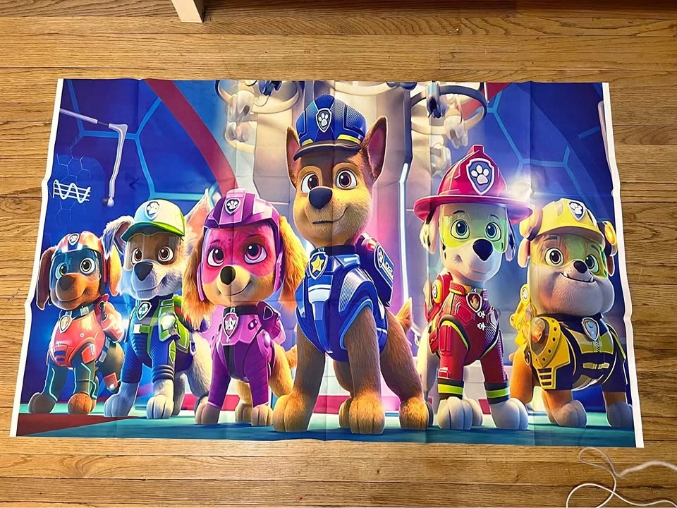 ⚽ Paw Patrol Banner- New