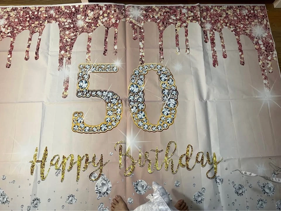 ⚽ 50th Birthday Banner - New - photo 2