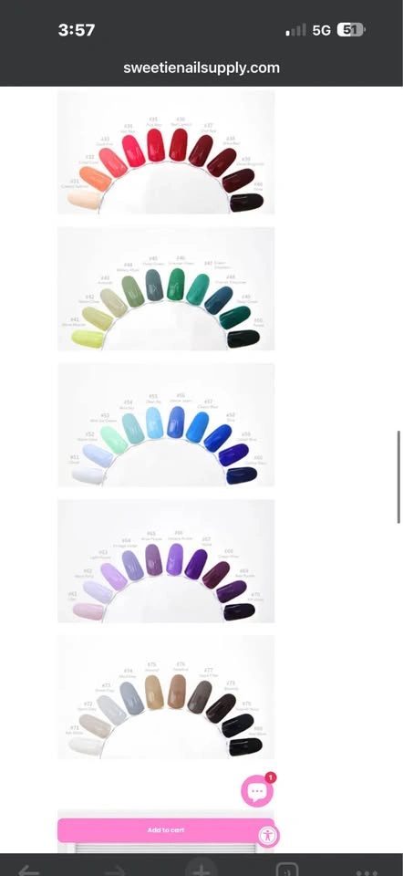 Yogurt Korean Nail Polish Collection - 90 Colors - photo 2