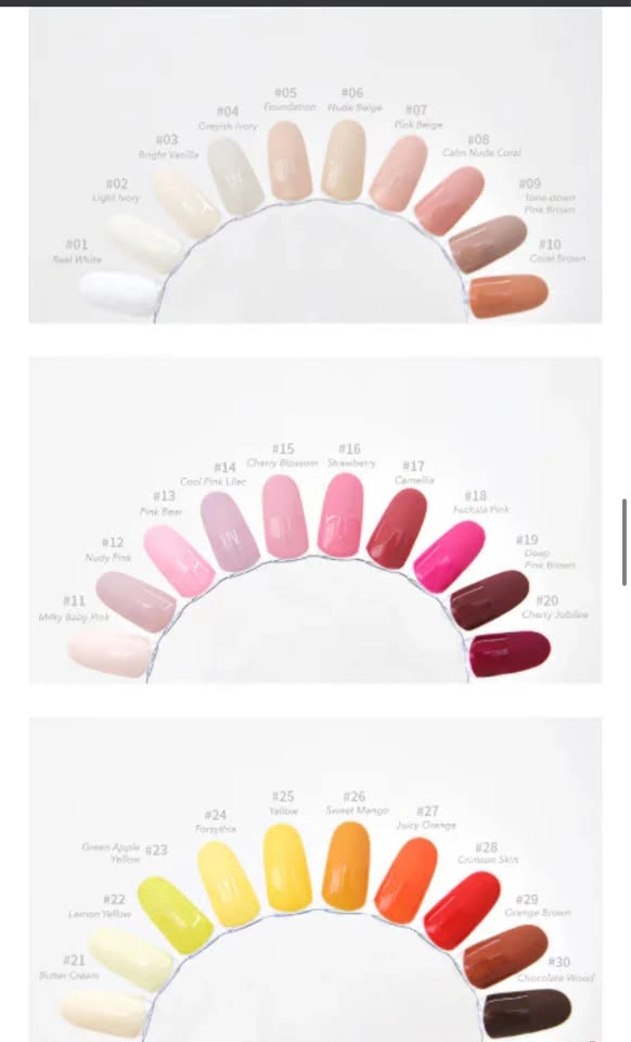 Korean gel polish collection - photo 3