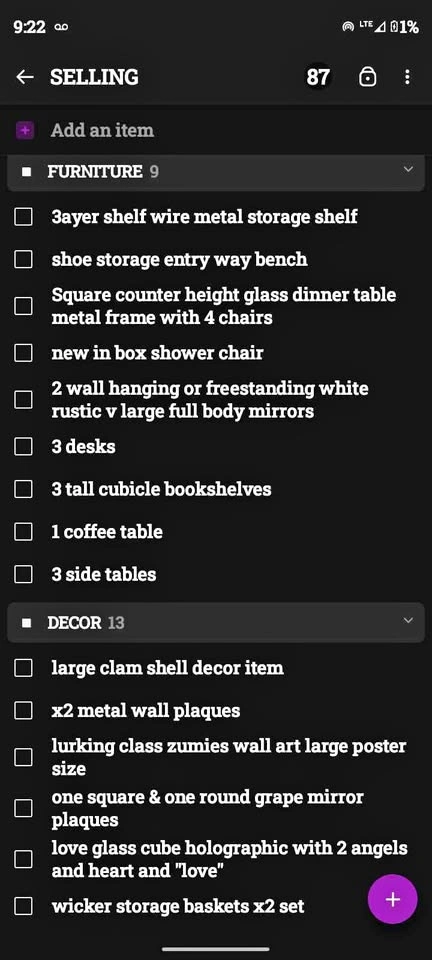 Moving Sale - Online Garage Sale