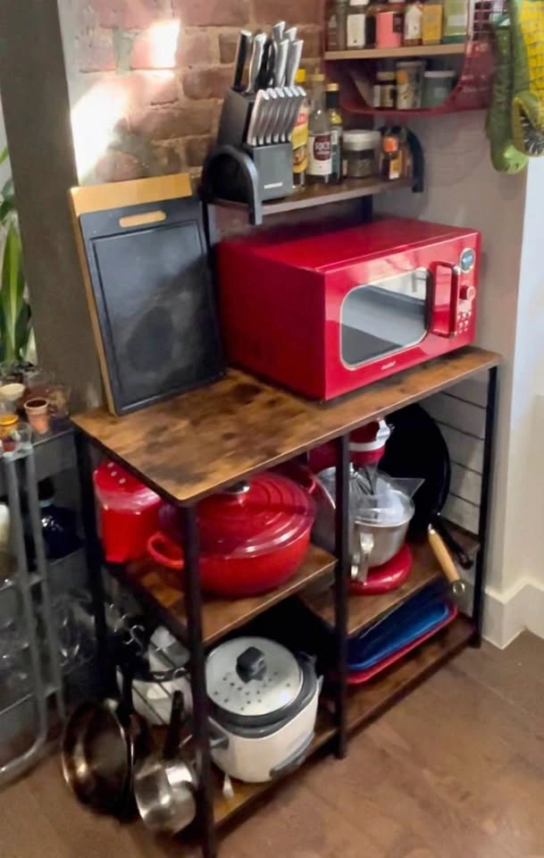 Baker’s Rack with Upper Shelf